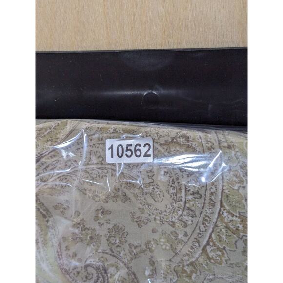 J Crew Button Up Shirt Mens Large Tan Paisley Pocket Casual Preppy - Picture 9 of 9